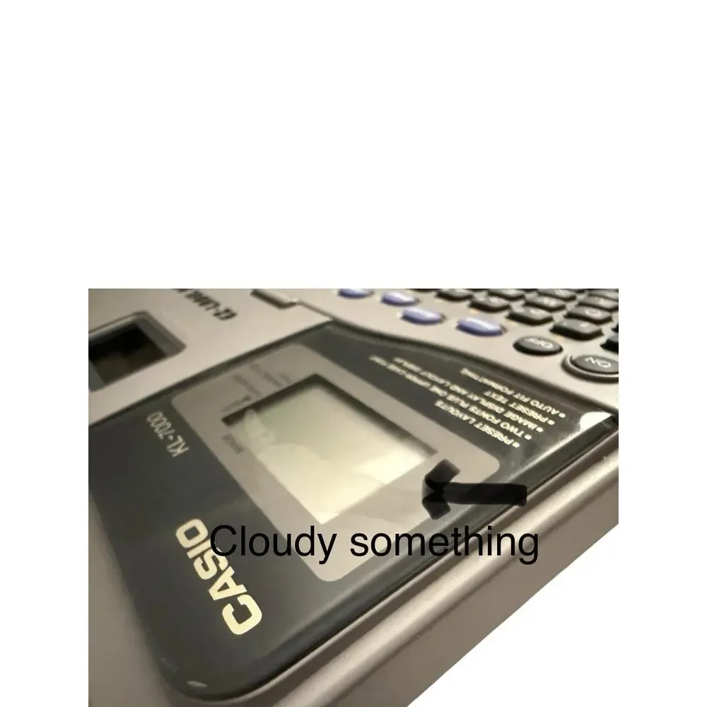 Casio KL-7000 Label Thermal Label Printer Tested Working - No Power Adapter Incl
